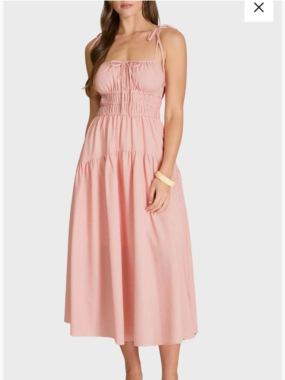 NWT BLU PEPPER Stripped Dress